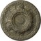 Ekena Millwork Granada Ceiling Medallion (Fits Canopies up to 7 1/8"), 23 1/2"OD x 2 3/4"P, Witch Hazel Crackle CM24GAWHC - alternate 1
